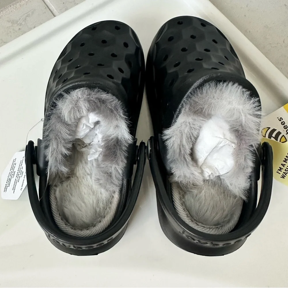 Joybees Varsity Lined Clogs Size 7 Toddler